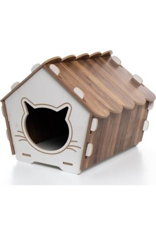 Kedi Evi, Ahşap Kedi evleri, Köpek Evi, Ahşap Hayvan Evi