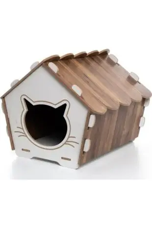 Kedi Evi, Ahşap Kedi evleri, Köpek Evi, Ahşap Hayvan Evi