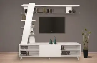 Canvas Tv ünitesi, Modern Tv ünitesi,