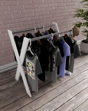 Çocuk Kelebek Askılık, Modern Askılık, Çocuk Askılık, Ahşap Çocuk Askılık