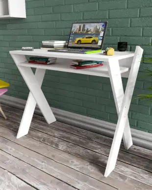Çalışma Masası, Portatif Masa, Çocuk Çalışma Masaları Beyaz