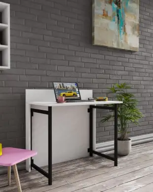 Katlanır Çalışma Masası, Çalışma Masası-Beyaz